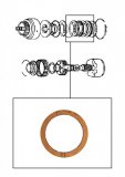 FRICTION PLATE <br> Forward Clutch <br> 1966-1967