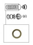 FRICTION PLATE <br> Forward Clutch