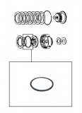 OUTER D-RING <br> Forward Piston