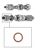 FRICTION PLATE <br> Overrun Brake