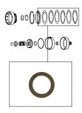 FRICTION PLATE <br> Direct Clutch <br> 1967-1974