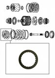 FRICTION PLATE <br> Coast Clutch