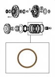 FRICTION PLATE <br> Coast Clutch