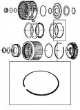 RETAINING CIRCLIP  <br> E Brake