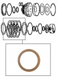 FRICTION PLATE <br> Forward Clutch