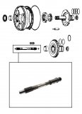 INPUT SHAFT <br> Front Pump