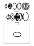 ANTI ROTATION SEALING <br> Underdrive Low Clutch