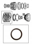 FRICTION PLATE <br> Direct Clutch