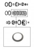 STEEL PLATE <br> Direct Clutch <br> 1991-1993