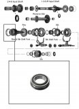 ROLLER BEARING <br> Lower Shaft <br> Front