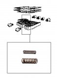 VALVE BODY SPRING KIT <br> TCC Regulator Valve