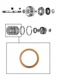 FRICTION PLATE <br>  Overrun Clutch