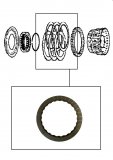 FRICTION PLATE <br> Intermediate Brake