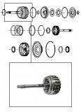 DRUM & INPUT SHAFT <br> A Clutch <br> Standard