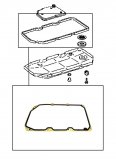 PAN GASKET <br> Rubber & Metal