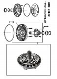 STATOR & PLATE  <br> Front Pump