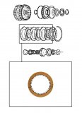 FRICTION PLATE <br> Second Clutch