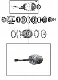 INPUT DRUM <br> 3-4 Clutch - Overrun - Forward