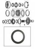 WAVED FRICTION PLATE <br> Waffle <br> Intermediate Clutch