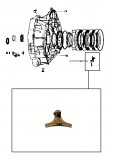 RATIO SENSOR FORK <br> Reverse Clutch