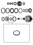 PISTON SEAL <br> Inner <br> K3 Clutch