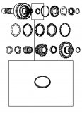 PISTON SEAL <br> Inner <br> KR Clutch