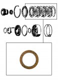 WAVED FRICTION PLATE <br> K1 Clutch