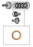 FRICTION PLATE <br> First Clutch