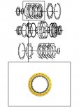 FRICTION PLATE <br> Second Clutch