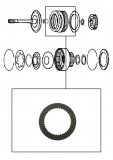 FRICTION PLATE <br> Forward Clutch