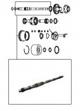 INPUT SHAFT <br> A4CF1 - A4VF2