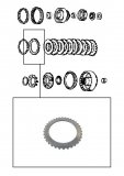 PRESSURE PLATE <br> Direct Clutch <br> 1992-up