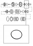 O-RING OIL DAM <br> B Clutch