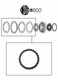 FRICTION PLATE <br> E Clutch