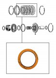 FRICTION PLATE <br> Intermediate Brake