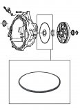 OUTER D-RING <br> Front Pump