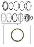 FRICTION PLATE <br> B Clutch