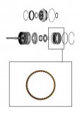 FRICTION PLATE <br> Input Clutch