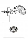 BALL BEARING <br> Front Output Shaft