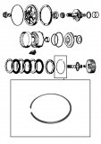 CIRCLIP RETAINING <br> Direct Clutch