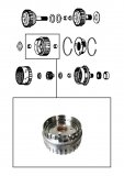 DRUM  & SUN GEAR <br> 2-4 Clutch