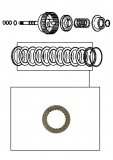 FRICTION PLATE <br>  K3 Clutch