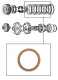 FRICTION PLATE <br> High Clutch