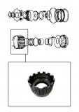 HUB <br> Reverse Clutch <br> 1966-1992