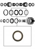 FRICTION PLATE <br> Single Sided <br> K2 Clutch