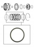 FRICTION PLATE <br> Low & Reverse