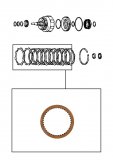 FRICTION PLATE <br> Forward Clutch