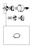 CIRCLIP <br> Front Planet to Inter Shaft