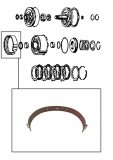 FRONT BRAKE BAND <br> Flex Type <br> 1992-2006