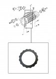 CLUTCH PLATE<br>Single Sided Friction